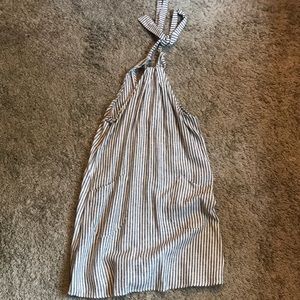 BCBG high neck sundress with pockets
